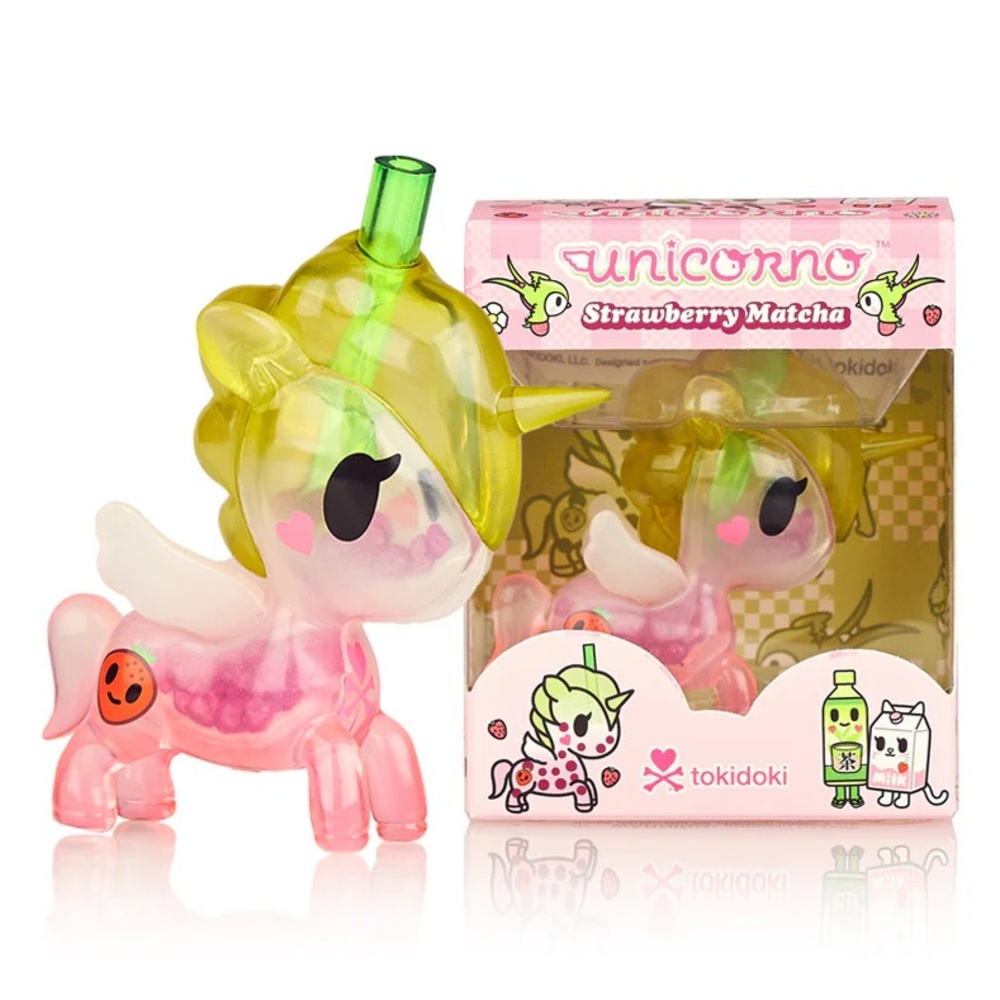 Tokidoki Strawberry Matcha Unicorno Ltd Edition Boxed Collectible NEW Sealed